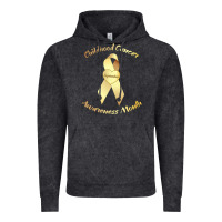 Childhood Cancer Awareness Children Cure Kids Vintage Hoodie | Teevron