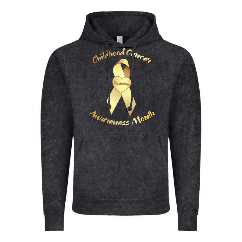 Childhood Cancer Awareness Children Cure Kids Vintage Hoodie by DesignPulse | Teevron