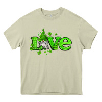 Mossy love st patricks gnome Heavy Core Tee - Jasminsmagicworld