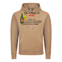 Vintage Coffee the 4 stages of soju i'm rich i'm good looking t shirt Vintage Hoodie - DesignPulse