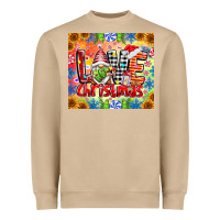 Love Christmas Gnome Heavyweight Sweatshirt | Teevron