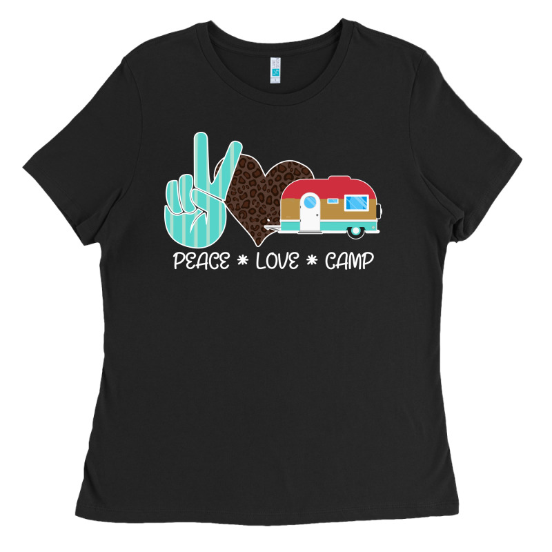 Peace Love Camp Ladies Tee by Bettercallsaul | Teevron