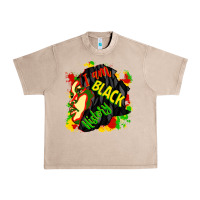 French Oak i am black history Urban Heavy Tee - CowGirlArtShop