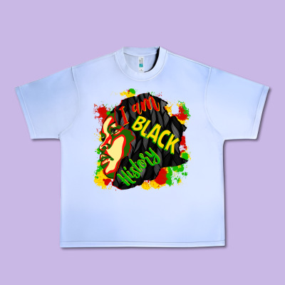 I Am Black History Urban Heavy Tee Designed By Cowgirlartshop
