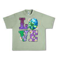 Oil Green easter love egg Urban Heavy Tee - RanaPortraitStore