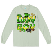 Matcha Lucky Boy St. Patrick's Day Long Sleeve Tee - HowdyJamesFarm