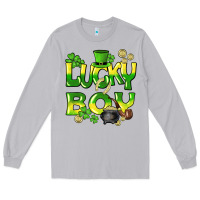 Moon Dust Lucky Boy St. Patrick's Day Long Sleeve Tee - HowdyJamesFarm