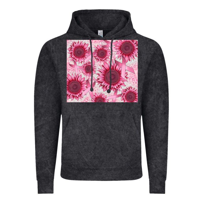 Breast Cancer Sunflower Vintage Hoodie by CowGirlArtShop | Teevron