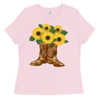 Bubblegum Pink cowgirl boots Ladies Tee - Bettercallsaul