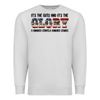 Dove Grey veteran glory Premium Sweatshirt - BarkalooDesign