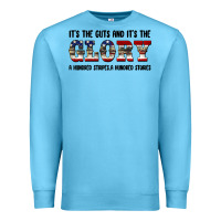 Ocean Blue veteran glory Premium Sweatshirt - BarkalooDesign