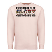 Pale Pink veteran glory Premium Sweatshirt - BarkalooDesign