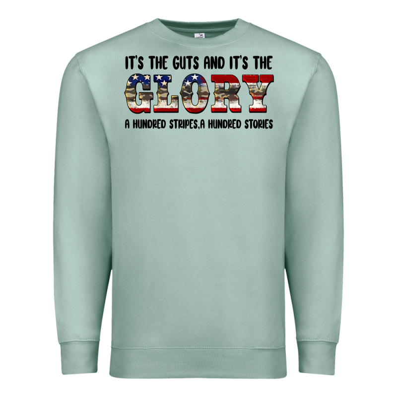 Veteran Glory Premium Sweatshirt by BarkalooDesign | Teevron