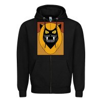 Black Ookla The Mok Saturday Morning Cartoon Pop Art gift Zipper Hoodie - trangStudio