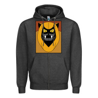 Charcoal Heather Ookla The Mok Saturday Morning Cartoon Pop Art gift Zipper Hoodie - trangStudio