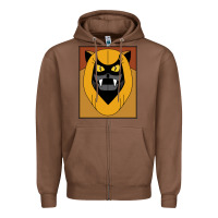 Chestnut Ookla The Mok Saturday Morning Cartoon Pop Art gift Zipper Hoodie - trangStudio