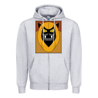 Heather Grey Ookla The Mok Saturday Morning Cartoon Pop Art gift Zipper Hoodie - trangStudio