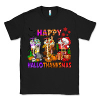 Black happy hallothanksmas coffee cups Classic Tee - texasbilliewilder