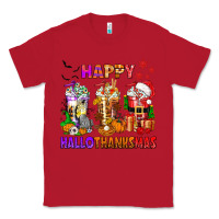 Red happy hallothanksmas coffee cups Classic Tee - texasbilliewilder