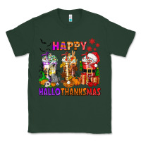 Sports Green happy hallothanksmas coffee cups Classic Tee - texasbilliewilder