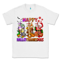 White happy hallothanksmas coffee cups Classic Tee - texasbilliewilder