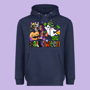 My 1st Halloween Heavyweight Hoodie Designed By Barkaloodesign