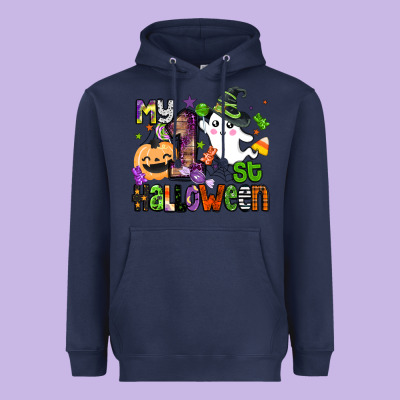 My 1st Halloween Heavyweight Hoodie Designed By Barkaloodesign
