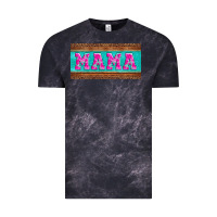 Cloud Black floral mama mother's day license plate Vintage Tee - Jasminsmagicworld