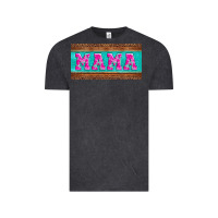 Vintage Black floral mama mother's day license plate Vintage Tee - Jasminsmagicworld
