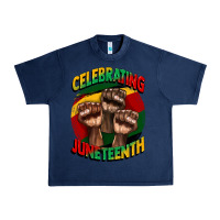 Navy im celebrating juneteenth  (1) Urban Heavy Tee - CowGirlArtShop