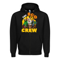 Black booba the boo crew halloween costume for kids boys girls Zipper Hoodie - trangStudio