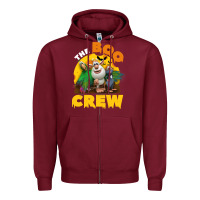 Burgundy booba the boo crew halloween costume for kids boys girls Zipper Hoodie - trangStudio