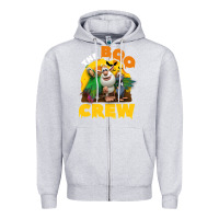 Heather Grey booba the boo crew halloween costume for kids boys girls Zipper Hoodie - trangStudio