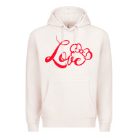 Pale Pink Minnie Mouse Premium Hoodie - CowhideDigitalArt