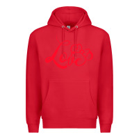 Red Minnie Mouse Premium Hoodie - CowhideDigitalArt