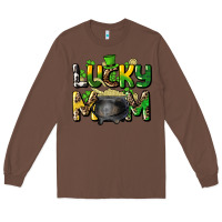 Chestnut lucky mom St. Patrick's Long Sleeve Tee - HowdyJamesFarm