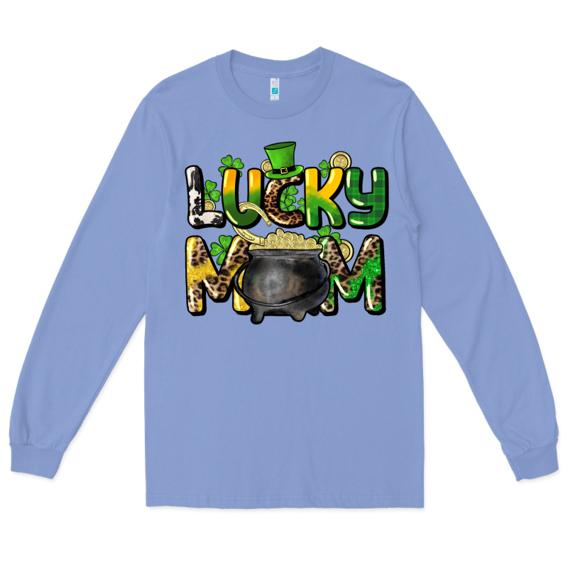Lucky Mom St. Patrick's Long Sleeve Tee by HowdyJamesFarm | Teevron