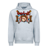 Heather Grey baseball mom Urban Hoodie - AdoDesignShop