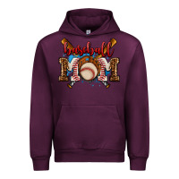 Mauve Wine baseball mom Urban Hoodie - AdoDesignShop