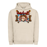 Pigment French Oak baseball mom Urban Hoodie - AdoDesignShop