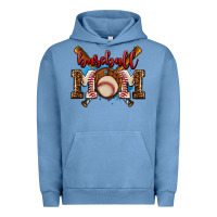 Pigment Pebble Blue baseball mom Urban Hoodie - AdoDesignShop