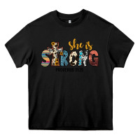 Black she i̇s strong proverbs 31 25 Heavy Core Tee - JahusDesignShop