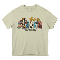 Mossy she i̇s strong proverbs 31 25 Heavy Core Tee - JahusDesignShop