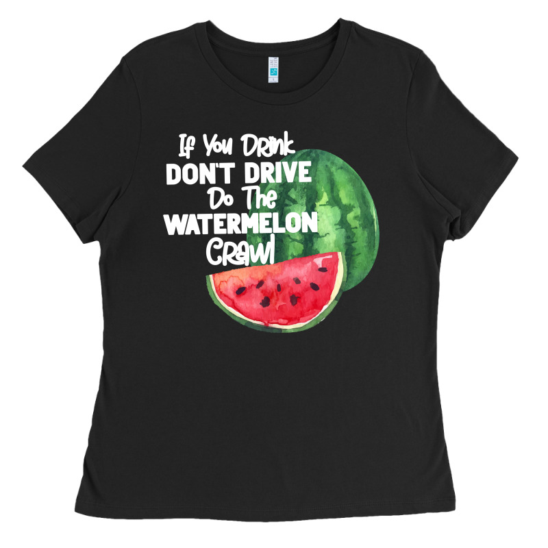 Watermelon Crawl Ladies Tee by Bettercallsaul | Teevron
