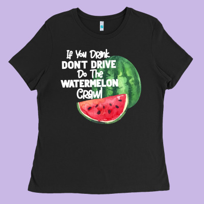 Watermelon Crawl Ladies Tee Designed By Bettercallsaul