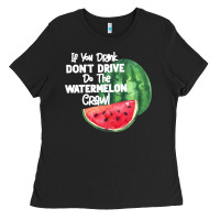 Black Watermelon Crawl Ladies Tee - Bettercallsaul
