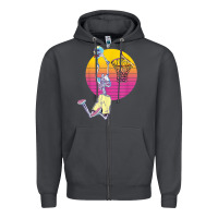Smoke basketball player halloween pumpkin skeletons kids boys Zipper Hoodie - trangStudio