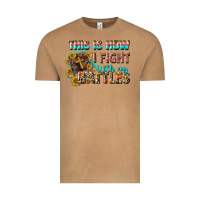 Vintage Camel this is how i fight with my battles Vintage Tee - CowGirlArtShop