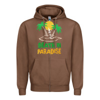Chestnut Death in Paradise - gift idea Zipper Hoodie - trangStudio