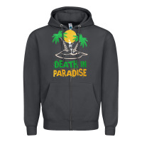 Smoke Death in Paradise - gift idea Zipper Hoodie - trangStudio